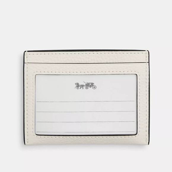 NWT ❤️ Coach Slim Id Card Case With Sketch Print - Picture 2 of 9